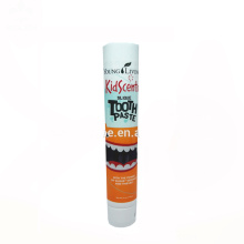 Tubo de pasta de dientes de plástico con tapa de rosca personalizada 120 ml para la venta